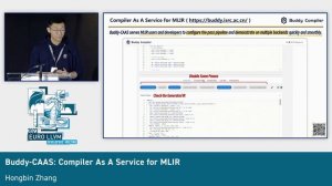 2023 EuroLLVM - Buddy-CAAS: Compiler As A Service for MLIR