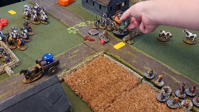 First Play Battle Knights Battle Report ; We play Age of Fantasy #1 смотреть онлайн