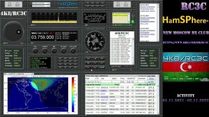 4K8/RC3C - HamSphere - SKEDs and QSO activities from OSR AZ