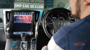 Toyota Alphard / Vellfire 30 series Tesla Style Navigation System