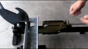 Гильотина для резки металлического профиля