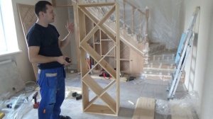 Стелаж для вина,обустройство погреба.