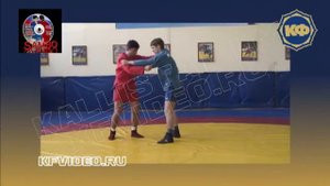 Техника борьбы самбо. Защита от подхвата изнутри.kfvideo.ru