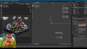 Мини-курс "Blender 3d illustration 1.0" | Расстановка света | Урок №14