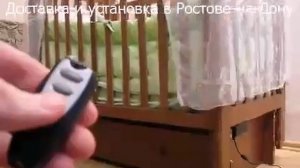 Устройство для качания детской кроватки