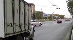 Тараз (Джамбул) Видео-панорамы по Толе би (Коммунистическая) в районе  Хром-завода и 25 Партсъезда