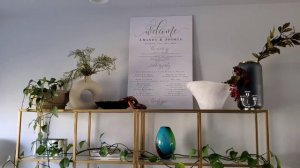 FALL THRIFT HAUL: Home Decor, Florals, Brass Candle Holders, Ornate Frames |The Lady & Her Gentlema