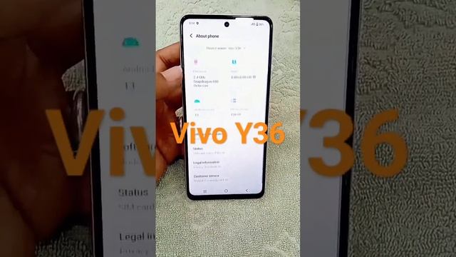 Vivo Y36#New mobile#camera#live#Design#bd#yt short