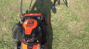 Газонокосилка PATRIOT 47LS что с ней стало после сезона! а также  триммер ECO 185N