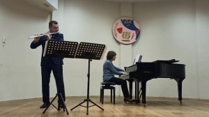 Ф. Амиров."6 пьес для флейты и фортепиано"/Романов Василий(флейта), Хисамова Наталья(фортепиано)