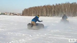 Зимняя ватрушка Эра, буксируемый аттракцион