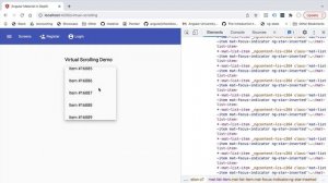 ? Angular Material Virtual Scrolling - Step-By-Step Explanation