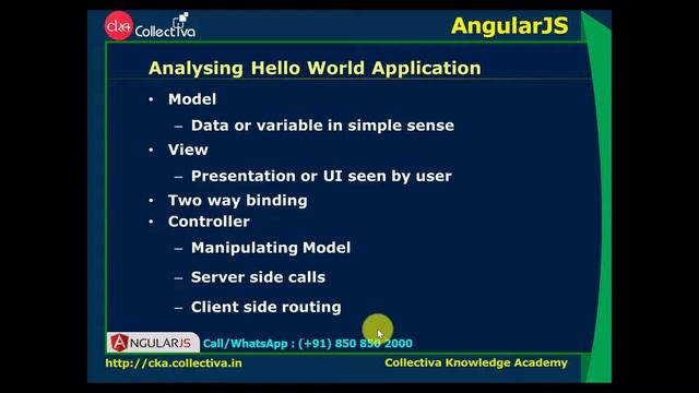 #5 Understanding Model View Controller || AngularJS Foundation in Tamil смотреть онлайн