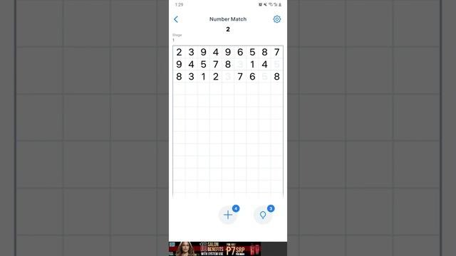Number Match  (Fun Game With Numbers)