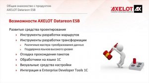 Корпоративная сервисная шина данных DATAREON ESB. Знакомство с продуктом. Урок 1