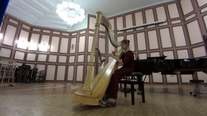 Бубнова Мария арфа, Клод Дебюсси "Первая Арабеска"