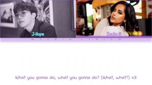 J-Hope 'Chicken Noodle Soup' (Ft. Becky G) Color Coded Lyrics - Han/Rom/Eng/Esp . Kyemin Lyrics