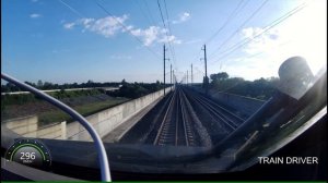 4K Cabride en  TGV POS entre Poitiers et saint pierre des corps