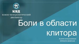 463  Боли в области клитора
