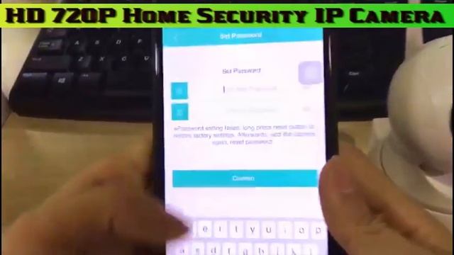 HD 720P Home Security IP Camera Setup