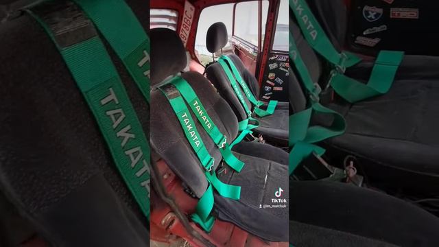 установил 4 точечные ремни Takata ваз 2101 для зимнего дрифта смотреть онлайн