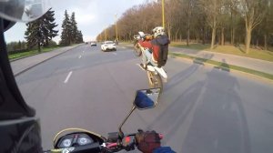 Новый мотоцикл BM Motard 250 / KTM 300 - [GoPro]
