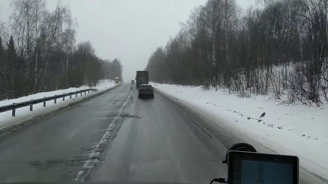 83. Дальнобой с Рефом. Россия. Рейс Челябинск - Москва. #1 смотреть онлайн