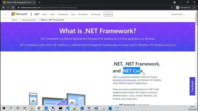 2  What is Dotnet and Dotnet core and Dotnet in telugu | c# | telugu | btech in telugu