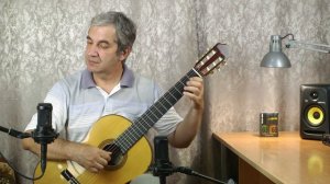 Два веселых гуся. На гитаре. Детская песенка.