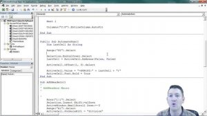 46  Project #6 Adding VBA Code to the Create Report Button Click Event