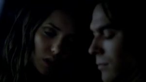 Katherine and Damon's Kiss