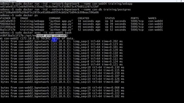 Docker Bridge Network смотреть онлайн