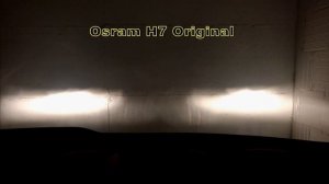 Osram H7 Original vs Osram H7 Night Breaker Laser
