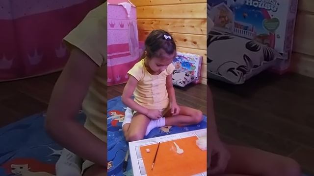 Розочка из солёного теста.
