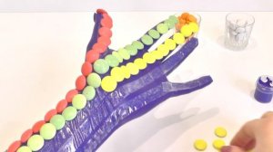 Изучаем цвета с Семьей пальчиков и вкусняшками M&Ms