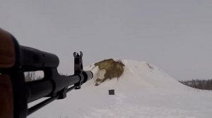 Сайга-410К-02 и травматические патроны "Стоппер 2"