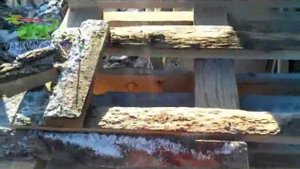 Дом из опилкобетона Лестница для изготовления лесенок кондуктор в натуре 29 11 2015