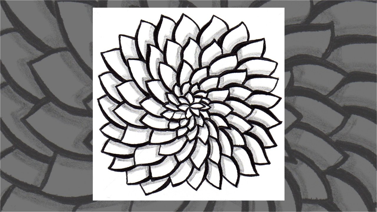 Зентангл #15 смотреть онлайн видео от Изостудия УВЛЕЧЕНИЕ в хорошем ...