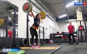 Липецкая тяжелоатлетка готовится к Олимпиаде 2024 года