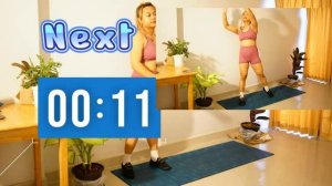 30 min Fat Burning Indoor Walk (Burn up to 300 calories!!) Beginner Friendly | growwithpyae