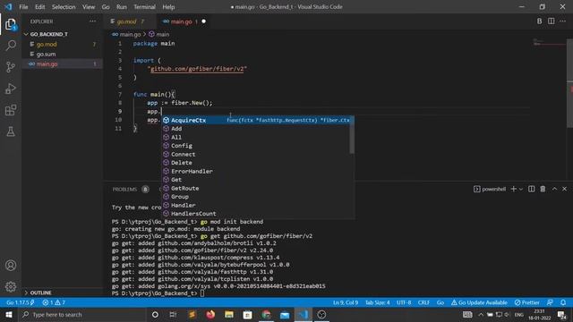 Golang Web Development | Backend in Go | Part - 1