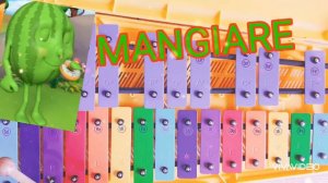 Canzoni per Bambini 👶 UN COCOMERO TONDO TONDO 🍉🏋️♂️ Xilofono