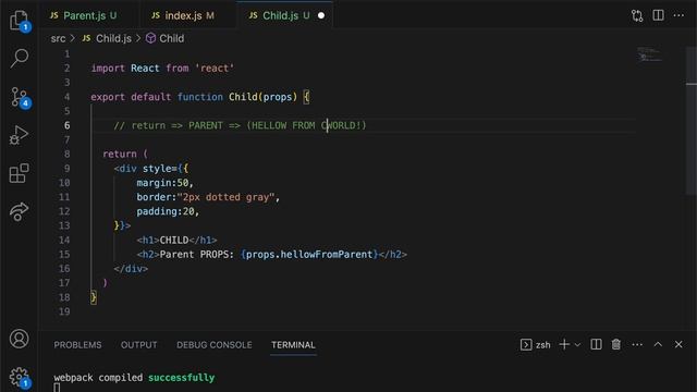 How to Pass Props from Child to Parent Component in React