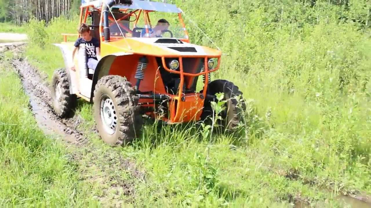 Самодельный багги.Покатушки.Лето. (Homemade buggy) смотреть онлайн