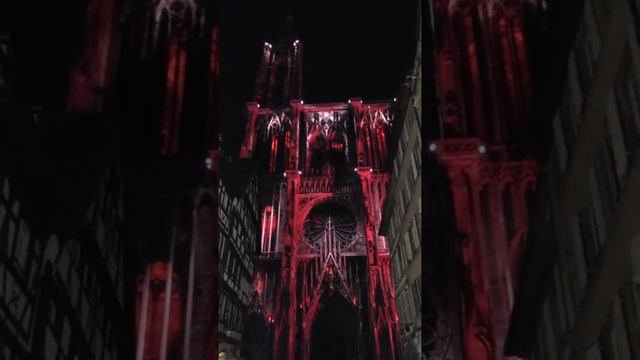 Шоу света и музыки в соборе Cathédrale Notre-Dame de Strasbourg / Light and Music Show 2013 смотреть онлайн