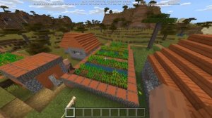 СИД НА 2 ДЕРЕВНИ И 2 ХРАМА ДЛЯ MINECRAFT PE 1.10!