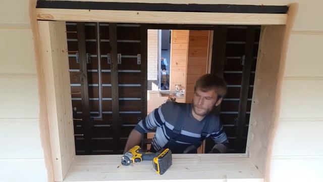 Обсада. Окосячка. Деревянный проем. смотреть онлайн