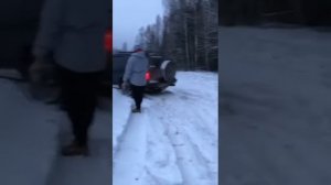 шевроле блейзер в снегу