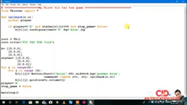 Make TIC TAC TOE Game with Python (Hindi) смотреть онлайн