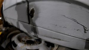 Ремонт сквозной коррозии на арке и покраска с баллончика.Как заделать сквозную дыру своими руками